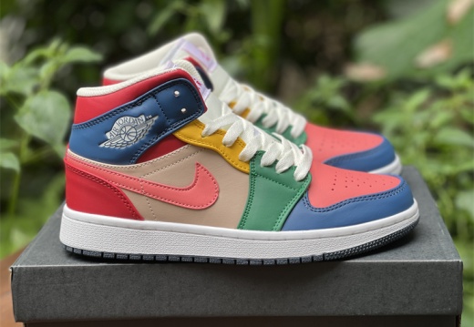 Air Jordan 1 Mid Multi-Color DN3738-400 36—45